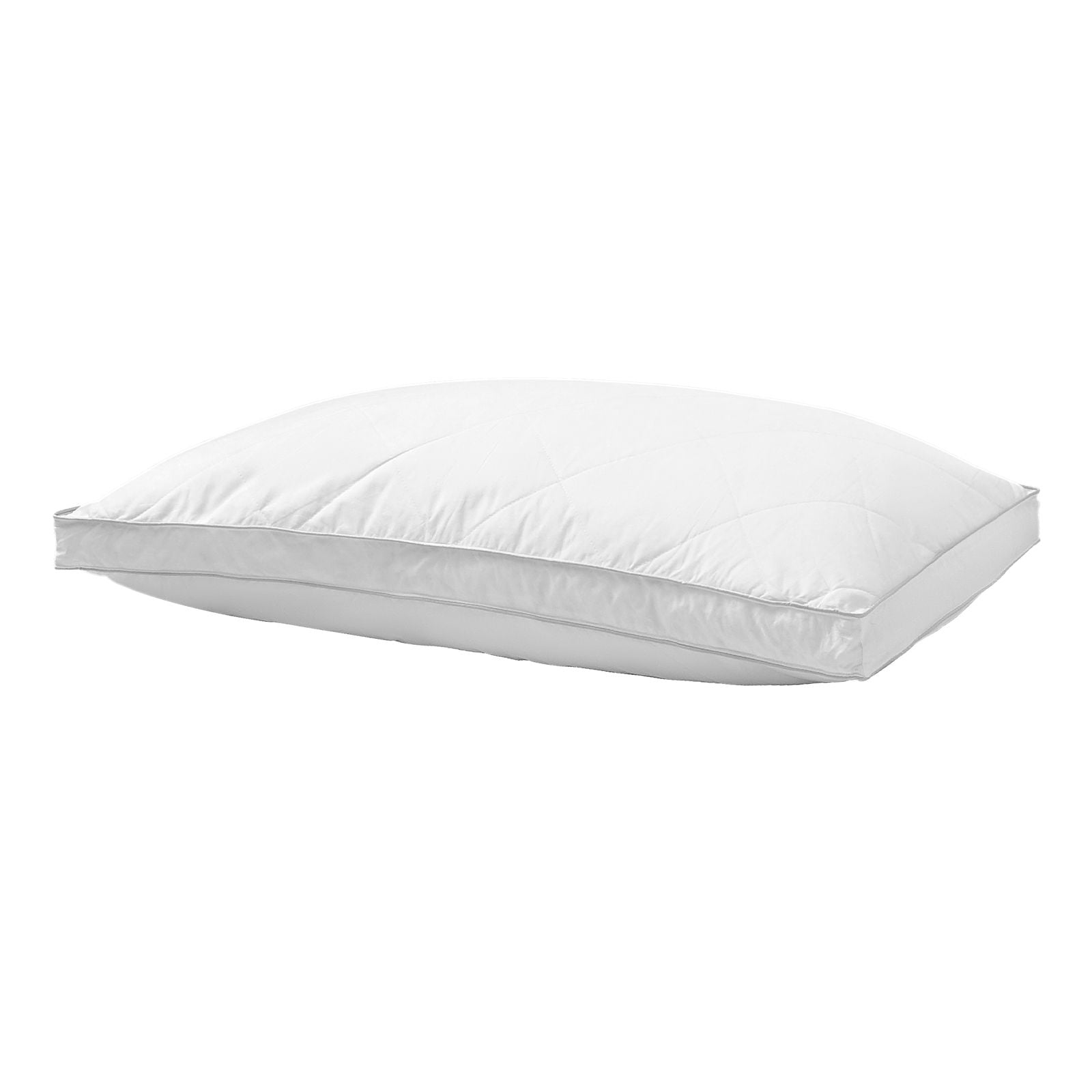 King Size Goose Down Pillow with 90% Goose Down, Breathable Cotton Cover, Machine Washable, for Side Back Stomach Sleepers