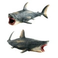 thumbnail image 3 of Fridja Megalodon-Prehistoric Shark Ocean Education Animal Figure Model Kids Toy Gift, 3 of 7