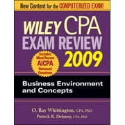 CPA Exam Review 2009 : Business Environment and Concepts, Used [Paperback]