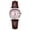 AW25901 Pink Dial-Belt, variant on Women's Swiss Quartz Watch, 28mm Sapphire Crystal BGW9 Luminous Stainless Steel 50M Waterproof Brown Leather Band AW25901