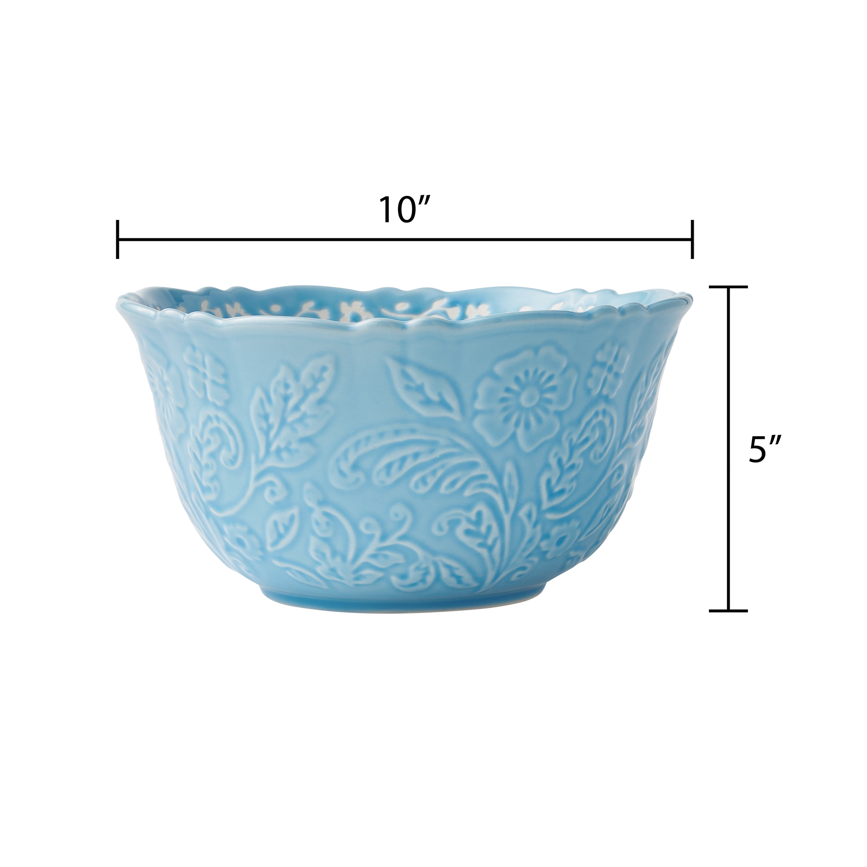 The Pioneer Woman 3pc Embossed Stoneware Serve Bowl Set