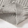 thumbnail image 3 of ZACPNCV Hooded Cardigfor Men Button Down Cable Knit Casual Long Sleeve Sweaters Fall Outerwear, 3 of 7