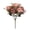 C, variant on Vintage Artificial Flower Bouquet, Premium Chrysanthemum & Rose Arrangement, Wedding Bridal Holding Flower, Easter Decor, Fake Floral Decor for Living Room Table Centerpiece Wall Aisle, 11.8in, D