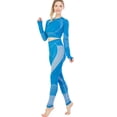 thumbnail image 4 of MixMatchy Women's Structured Active Cropped Top/ Leggings Active Set, 4 of 5