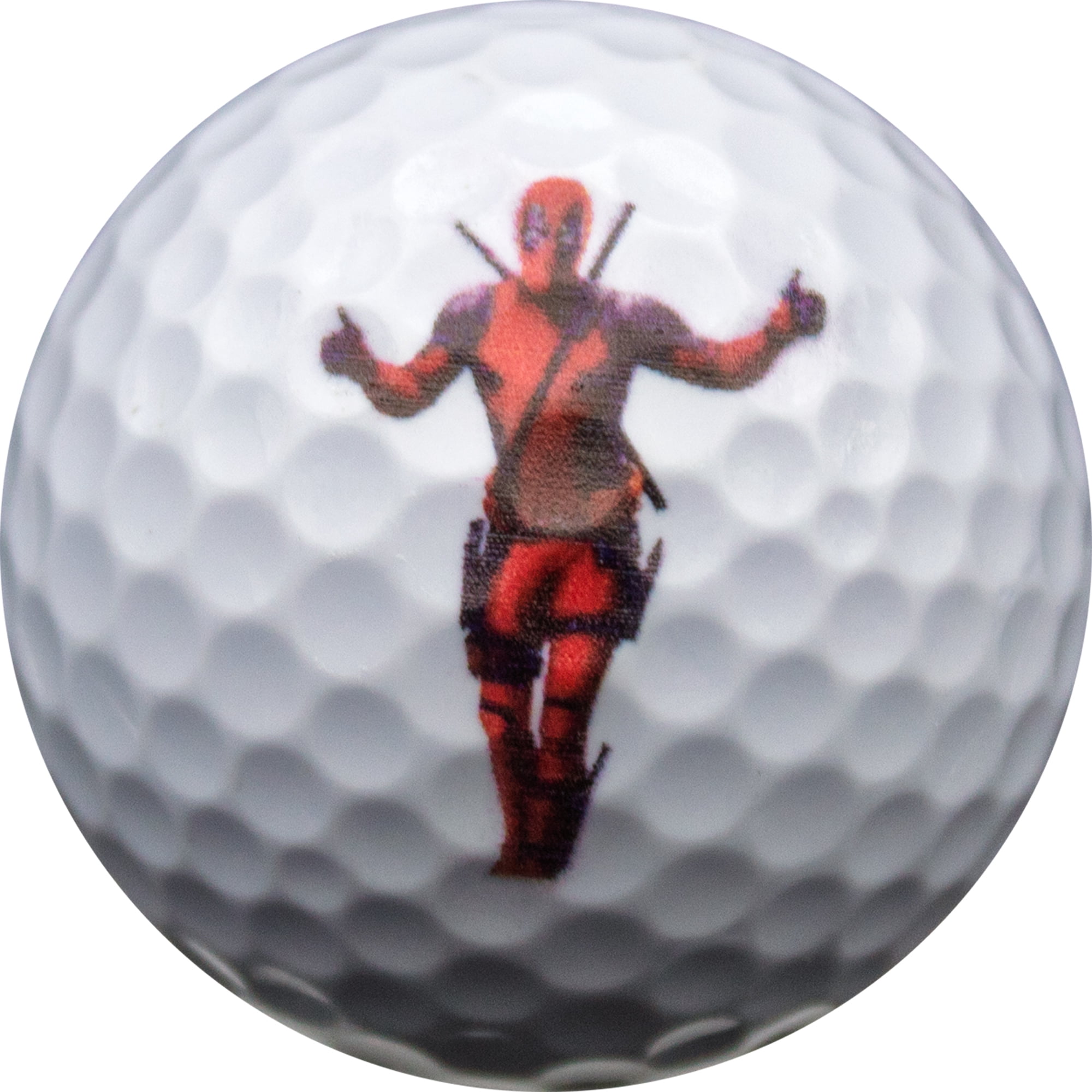 Superhero Golf Balls 12 Pack by GBM GOLF