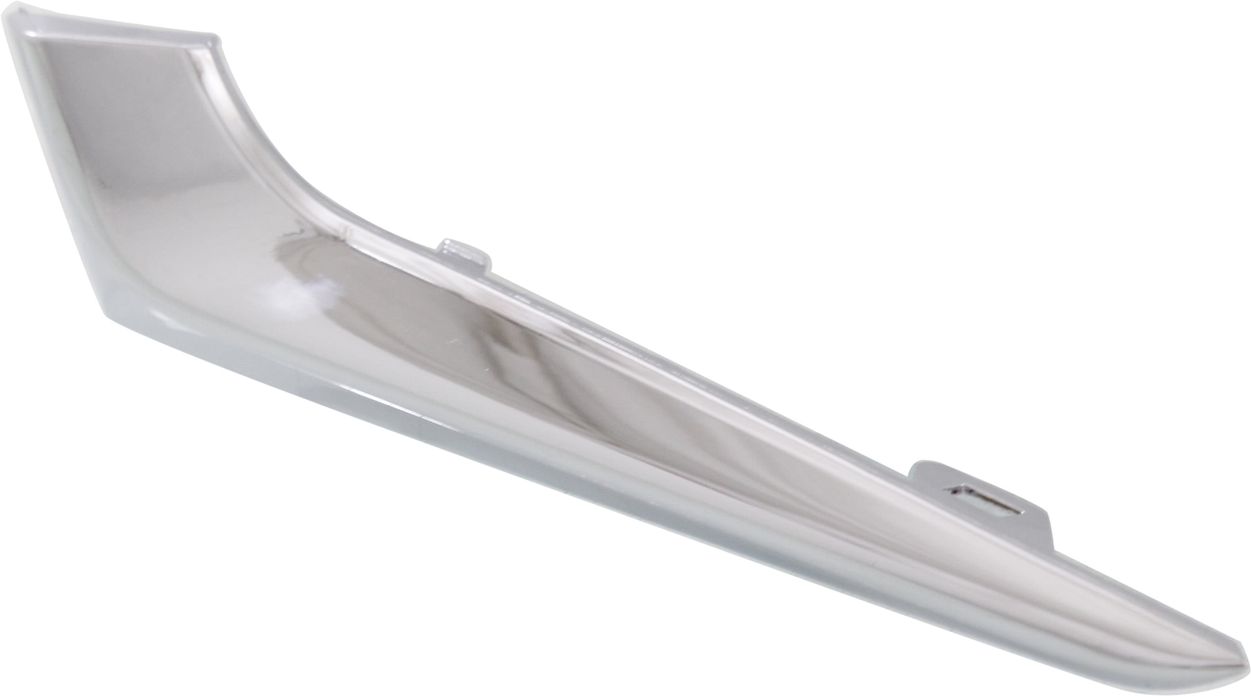 Bumper Trim Compatible With 2016-2018 Chevrolet Malibu Front, Right Passenger Chrome