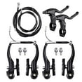 thumbnail image 1 of Lightweight Bike V-Type Brake Set Includes Calipers Levers Cables Bicycle Accessories For Mountain Bikes Road Bikes, 1 of 9