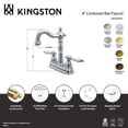 thumbnail image 4 of Kingston Brass KB1496PL Bar Faucet Without Pop-Up Rod, Polished Nickel, 4 of 5