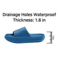 thumbnail image 4 of Cloud Slide Sandal for Women and Men, Pillow Slippers Thicken Sole Slide, Shower Bathroom Slides Sandals, Slides Super Comfy Soft Foam Slip-Resistant Slides, 4 of 5