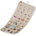 thumbnail image 4 of Hanging Jewelry Organizer,Accessories Organizer,80 Pocket Organizer for Holding Jewelries（Beige）, 4 of 7