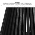 thumbnail image 6 of Ridge 20 Inch Handcrafted Mango Wood Round End Side Table Slatted Flared Base Black - Saltoro Sherpi, 6 of 7