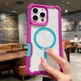thumbnail image 2 of Allytechgroup Clear Case for iPhone 13 Pro Max, Support Wireless Charging Anti-yellowing Glossy Rugged Slim Lightweight Shockproof Protective Magnetic Back Cover for iPhone 13 Pro Max, Black, 2 of 6