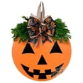 thumbnail image 4 of Letrero de madera para puerta delantera de Halloween, colgador de puerta para patio trasero, regalos de inauguración de la casa de dibujos animados, 4 of 6