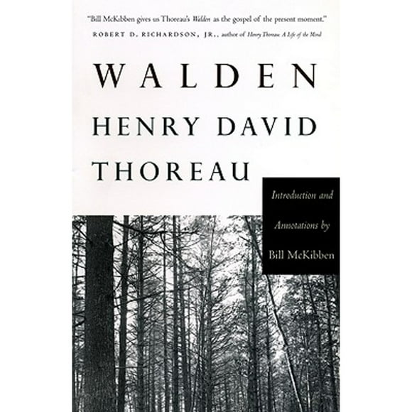 Walden (Pre-Owned Paperback 9780807014257) by Henry David Thoreau, Bill McKibben