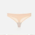 thumbnail image 6 of HAOTAGS Women's Underwear Thong Panties,Stretchable Breathable Low-Rise Causal Thong Panties Beige XS, 6 of 8