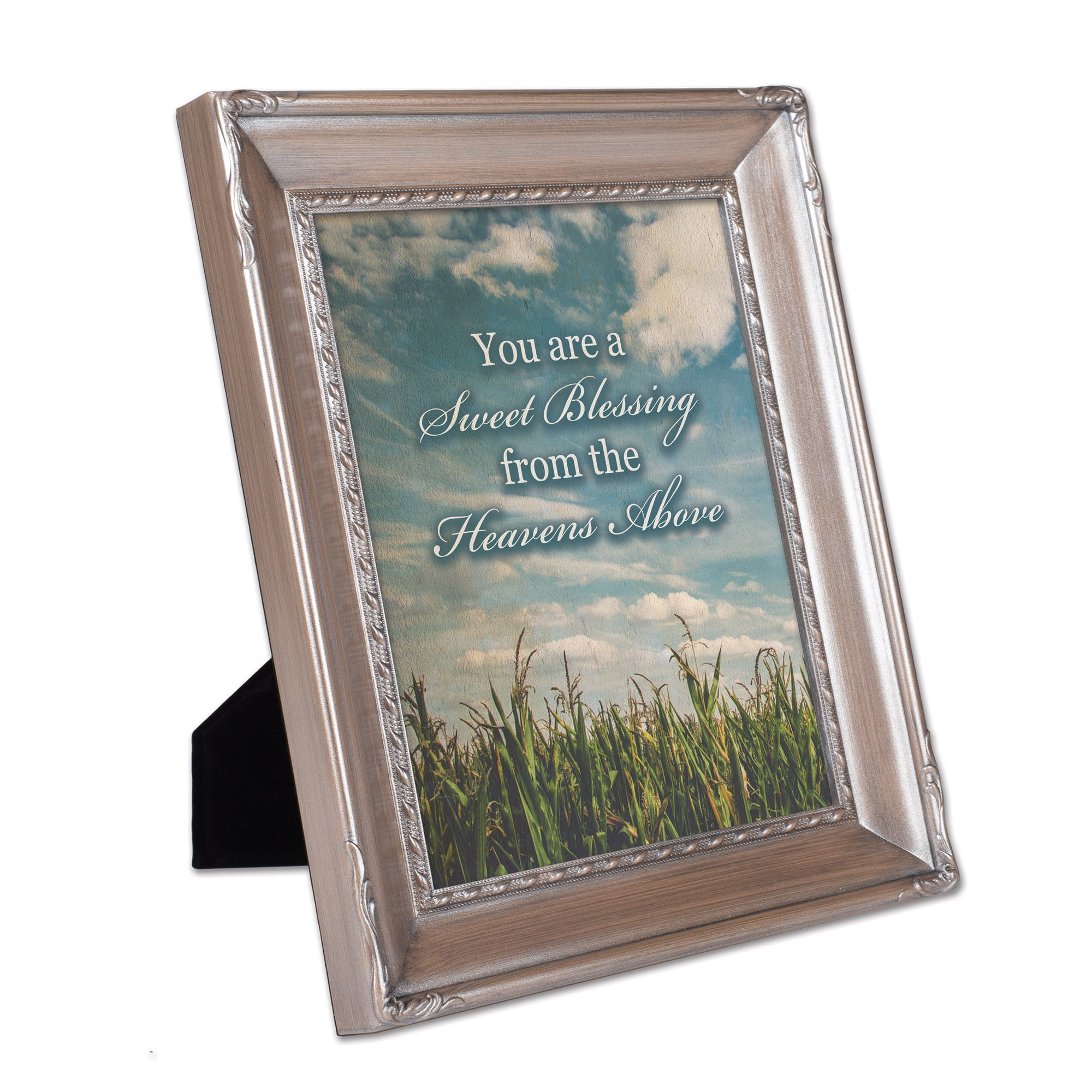 God's Plan For Your Life Amber 8 x 10 Rope Trim Wall And Tabletop Photo Photo Frame 