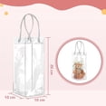 thumbnail image 3 of Bolsas de Regalo de PVC Transparente con Asa, 20 PCS Reutilizables Bolsitas de Plástico para Boda Recuerdos, Fiestas, Cumpleaños, 3 of 4