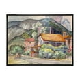 thumbnail image 1 of Designart Greek Landscape Off The Coast Of The Aegean Sea  FLOAT FRAME WALL ART, 1 of 4
