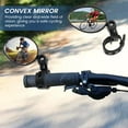 thumbnail image 3 of Bike Mirror 2Pcs Bike Rear View Mirrors Breakage-Proof Adjustable Bicycle Mirrors 360° Rotation Bicycle Handlebar Rearvi, 3 of 3