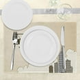 thumbnail image 3 of Ambesonne Vintage Airplane Place Mats Set of 4, Cartoon Plane, Standard Size, Tan White Grey, 3 of 6