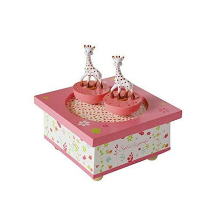 Sophie The Giraffe Spinning Music Box (Pink)
