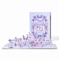 thumbnail image 5 of 3D Pop Up Butterfly Greeting Card For Women- Bronzing Sparkle Butterfly Birthday Card & Flower Bouquet Design, Ideal for Graduation,Thank You ,Anniversary , Birthday, 5 of 5