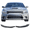 CFL - Carbon Fiber Print, variant on Ikon Motorsports Compatible with 15-23 Dodge Charger SRT Scat Pack Front Bumper Lip Splitter Guard Pair