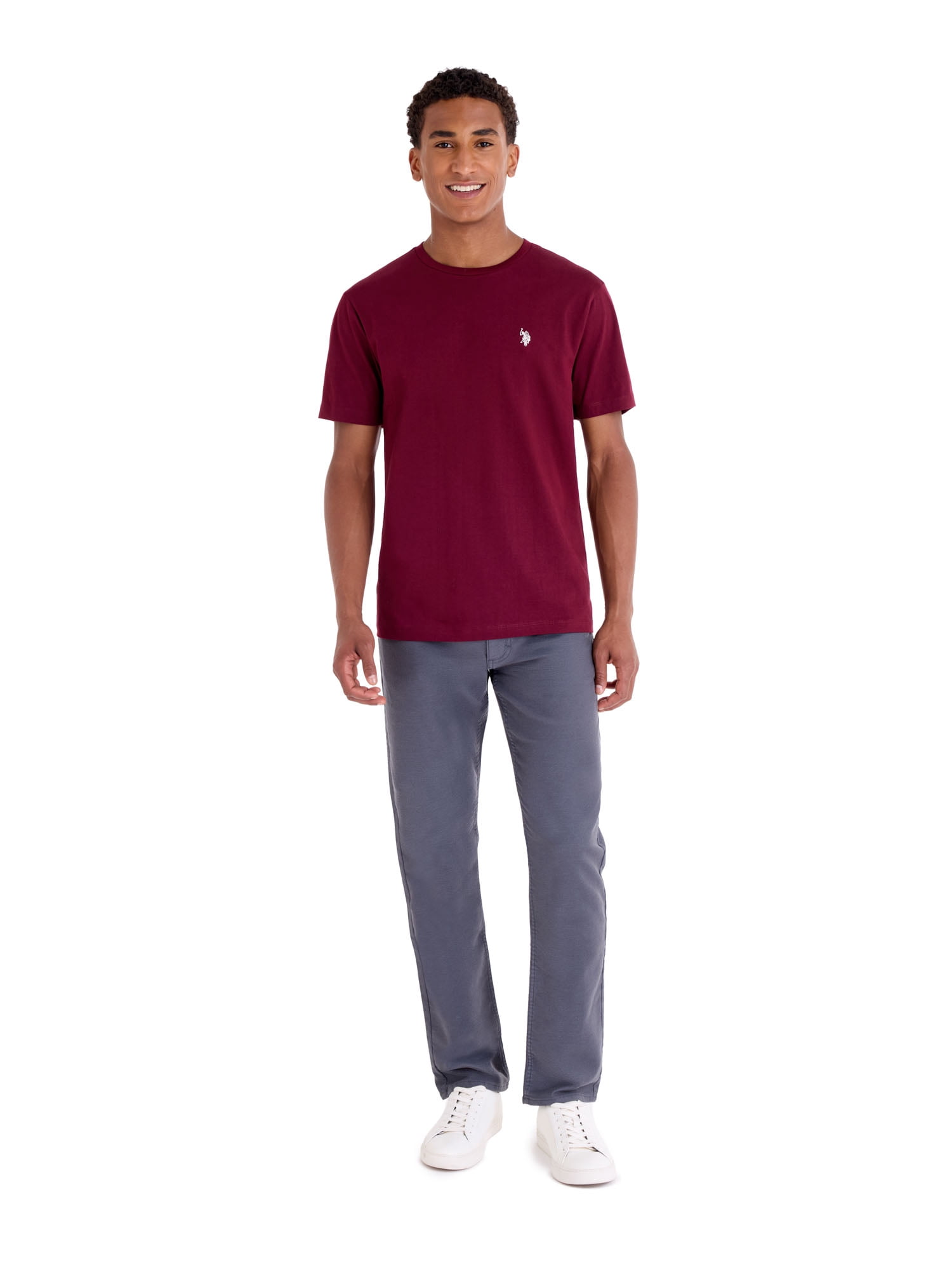 U.S. Polo Assn. Men's Basic Short Sleeve Crew T-Shirt