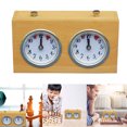 thumbnail image 3 of fastboy 1/2/3/5 Chess Timer Checkers Professional Analogue Count Up Down Alloy Movement Portable Competition Clocks No Battery Needed 1PCS, 3 of 6