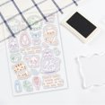 thumbnail image 6 of 1sheet PVC Plastic Stamps for Scrapbooking Photo Album Decorative Cards Making Stamp Sheets Animal Pattern, 6 of 7