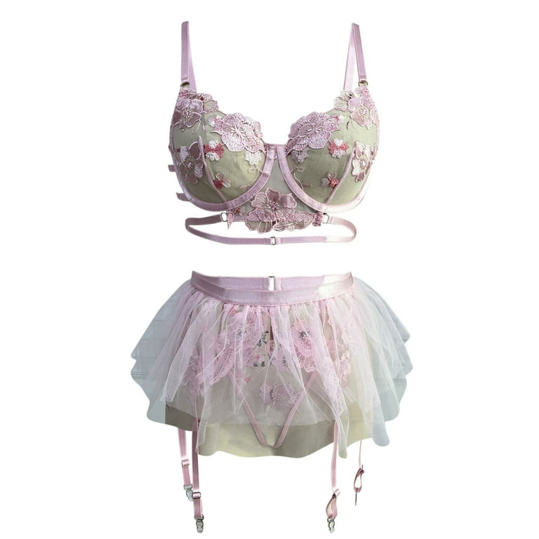 Lace top teddy outfit