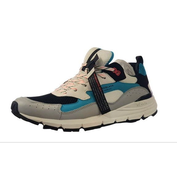 BRANDBLACK Men's Colorblock Nomo Vibram Lace Up Sneakers, White, 10.5