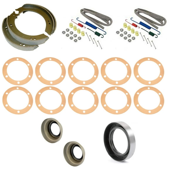 RAParts One New Brake Shoe Repair Kit Fits Ford/New Holland Tractor Models: 9N 2N