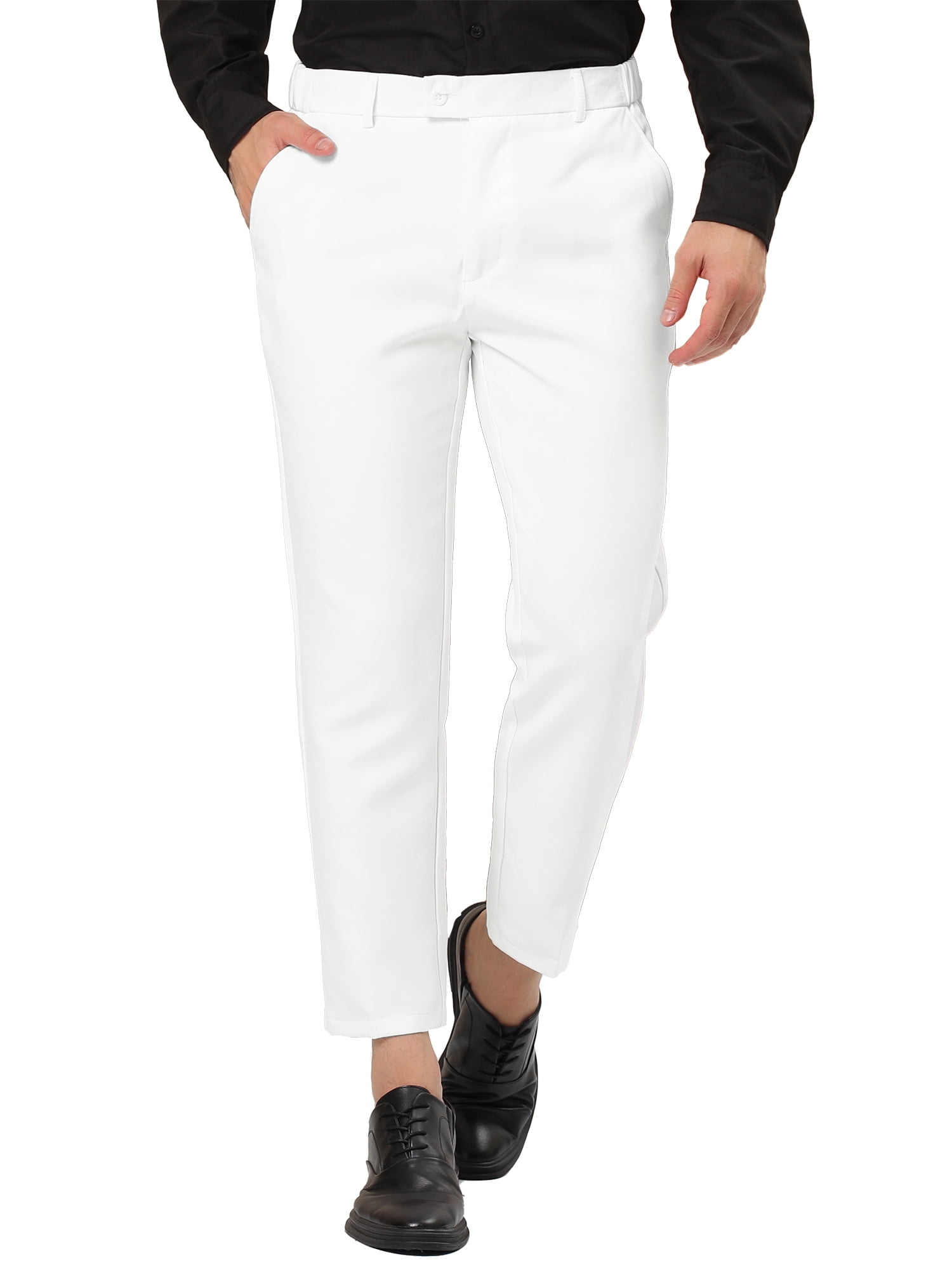 skinny cropped suit pants