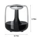 thumbnail image 3 of Humidificador de aromaterapia USB con luz - Difusor de niebla fría silenciosa de gran capacidad de 440ML para coche, oficina, plantas - Blanco/Negro/Verde, 3 of 9