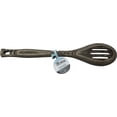 thumbnail image 4 of Island Bamboo Pakkawood 12-Inch Slotted Spoon, Black, 4 of 4
