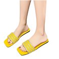 thumbnail image 4 of IROINNID Mothers Day Gifts for Mom, Sandals Slippers Beach Flat Clip Toe Slope Non-Slip Slipper, 4 of 4