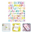 thumbnail image 3 of Miangastore 10 Sheets Alphabet Stickers Alphabets Letter Stickers Number Decals Mailbox Numbers Labels, 3 of 8
