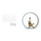 thumbnail image 1 of Cesta de almacenamiento colgante,Cesta de almacenamiento para gabinete organizador de pared colgante,Estatua de niña,Estatuas de mujeres y niñas,estatuillas,decoración elegante,Escultura de, 1 of 8
