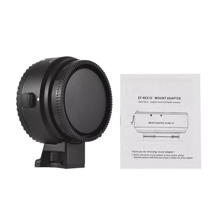 EF-NEX IV Lens Mount Ring Adapter Auto Focus for E-Mount Full Frame Cameras USB TAPDRA Spare Part