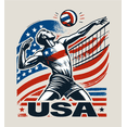 thumbnail image 2 of USA Volleyball Adult Sand Long Sleeve Hoodie-Large, 2 of 4