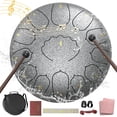 thumbnail image 1 of Tambor de acero MENGBEI D Major de 13 notas con accesorios, 1 of 5