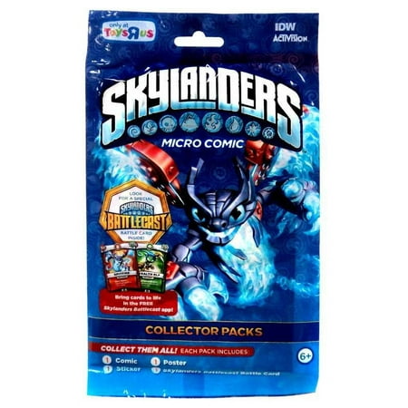 Skylanders Battlecast Micro Comic Collector Pack
