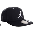 thumbnail image 2 of Youth Jordan Black & White Jumpman Snapback Hat Size 8-20, 2 of 4