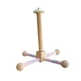thumbnail image 3 of Serenable Bird Rotating Perch Toy Rotating Wooden Bird Toy Climbing Resting Jumping Climbing Standing Perch for Budgies Parakeet Parrot, 3 of 9