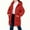 Red, variant on Swuxness Toddler Hooded Fleece Warm Long Jacket, Kids Winter Long Sleeve Jacket, Toddler Solid Color Zipper Thickened Mid Long Coat with Pockets Casual Jacket Yellow, 7-8 Years
