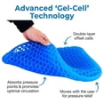 thumbnail image 3 of Medical Products Happy Tush Extra Wide Seat Cushion, 3 of 6