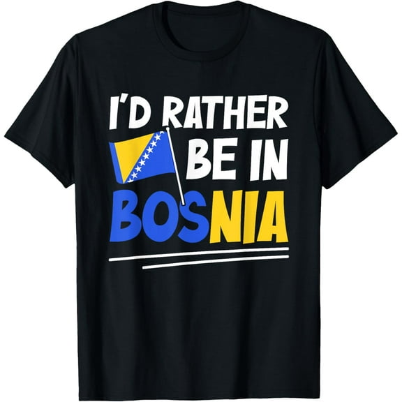 men and women can wear,Bosnia and Herzegovina Bosnian Flag T-Shirt