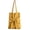 Yellow, variant on Hobo Bag for Women Canvas Shoulder Bag Bow Purse Large Capacity Handbag Fashion Velcro Totes Top Handle Bag