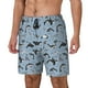 thumbnail image 1 of Balery Dolphins Bañador para hombre, shorts de playa de secado rápido con entrepierna y forro de compresión-Medium, 1 of 6